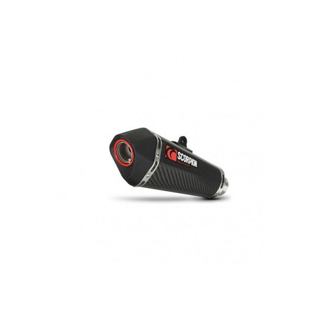 スコーピオン Speed Triple 1050 Serket（Taper）テーパースリップオン Carbon Fibre Sleeve Trium… マフラー