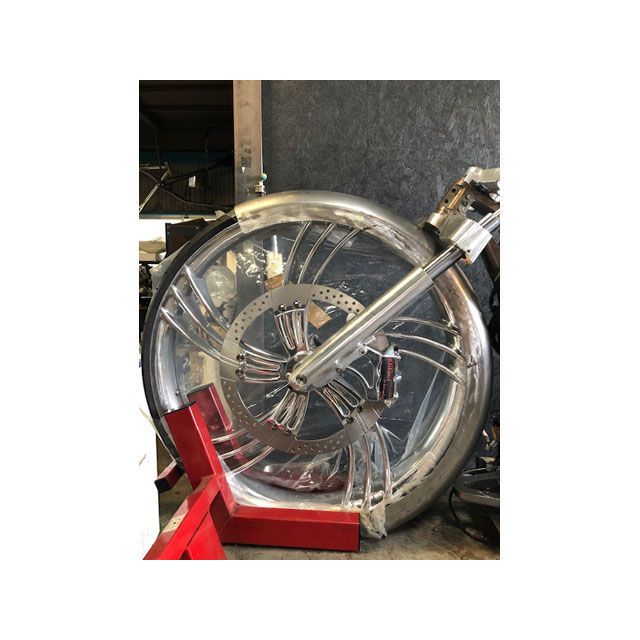 やすです 部品屋K&W ハーレー 鉄製Baggerバガー 32インチ用 フロント