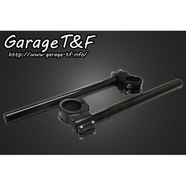 ガレージT&F セパレートハンドル22.2mm 37φ カラー ブラック T&F