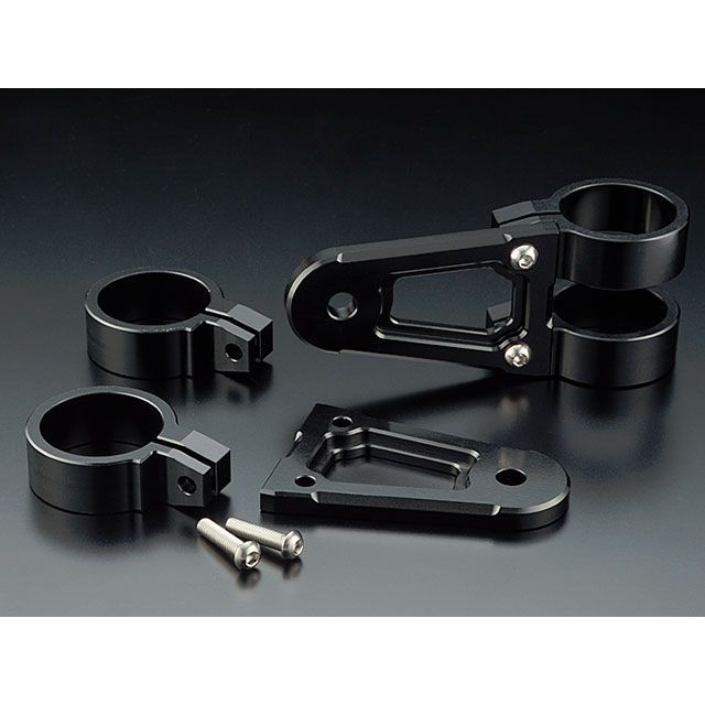 PMC 　ヘッドライトステー　43パイ　ゼファー1100 CB1300 43mm ヘッドライトステー CNC アルミ削り出し ヘッドライト