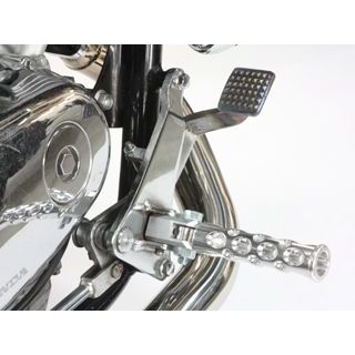 ガレージT&F Vツインマグナ/S コンバットフットペグ セット内容 フロント＆リアセット カラー ポリッシュ 年式 1994-1998年 T&F …