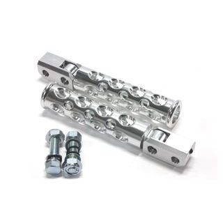 ガレージT&F Vツインマグナ/S コンバットフットペグ セット内容 フロントセット カラー ポリッシュ 年式 - T&F