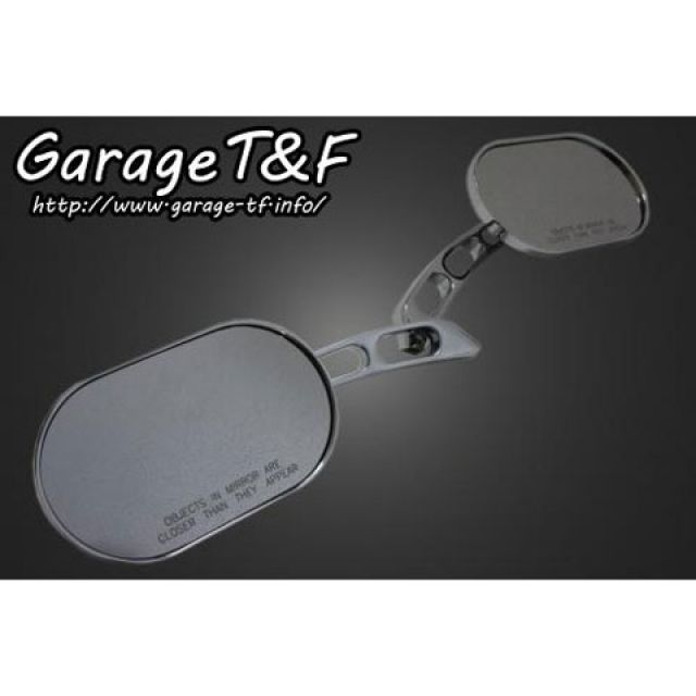 ガレージT&F ミラータイプ4（メッキ） タイプ 左右セット T&F バイク
