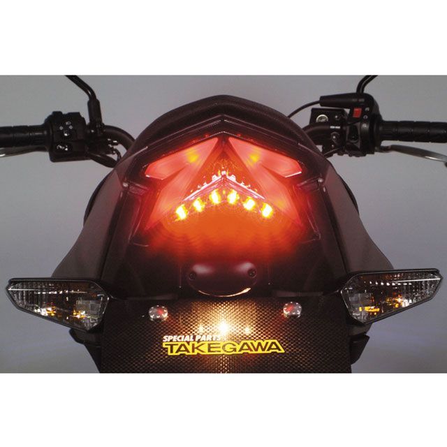 SP武川 Z125PRO LEDテールランプキット（スモークレンズ） SP TAKEGAWA