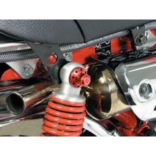 SP武川 モンキー/ゴリラ、モンキー（FI）、スーパーカブ50、リトルカブ等のツインショック車 リヤクッションマウントナット M10（8ホールタイプ…の通販は 5,965円