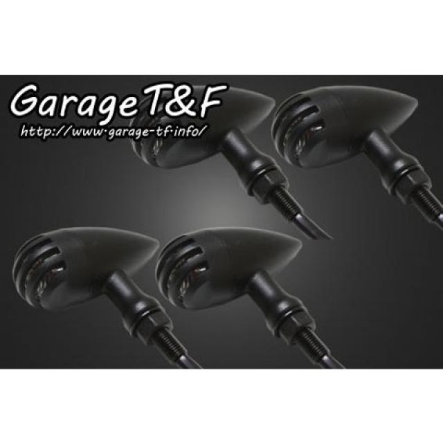 ガレージT&F 汎用 バードゲージウィンカータイプ2（ブラック） ダークレンズ仕様 ゲージ ブラック ステー ステーD T&F 13,896円