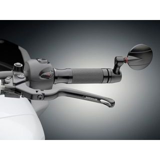 リゾマ DIAVEL 汎用 補助ミラー「Spy R」左右 同品 カラー ブラック RIZOMA