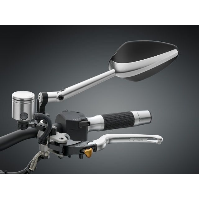 リゾマ 汎用 ミラー「Veloce NAKED」 カラー シルバー RIZOMA