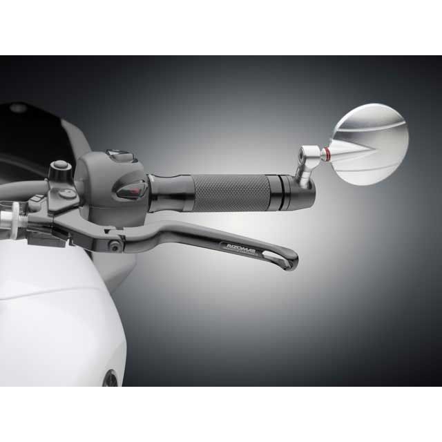 リゾマ 汎用 補助ミラー「Spy R100」左右 同品 カラー シルバー RIZOMA