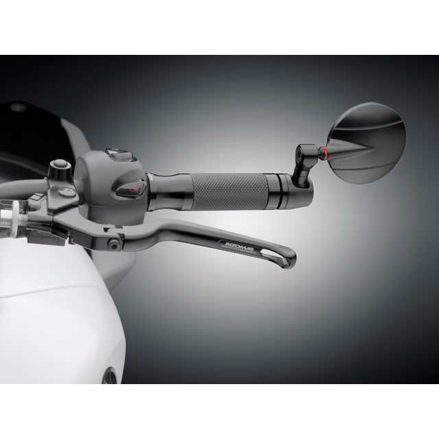 リゾマ 汎用 補助ミラー「Spy R100」左右 同品 カラー ブラック RIZOMA