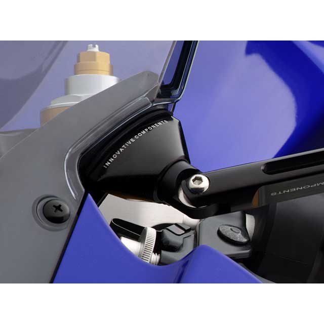 リゾマ 汎用 ミラー用アダプタ BS771B（ブラック） RIZOMA バイクの通販は