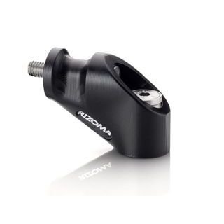 リゾマ 汎用 ミラー用アダプタ ハンドルバー移設タイプ BS775B（ブラック） RIZOMA