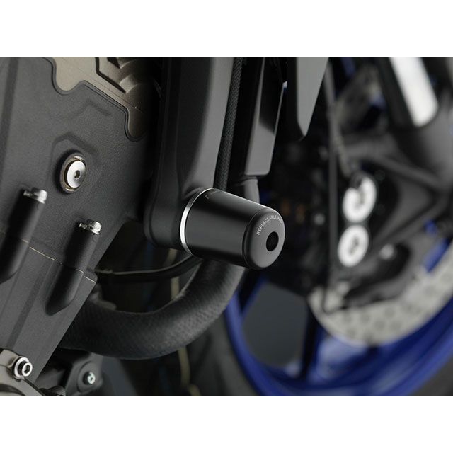 リゾマ エンジン・フェアリングガード「B-PRO」Yamaha MT-09（14-）/MT-09 TRACER（15-）/XSR900（シルバーブラ…