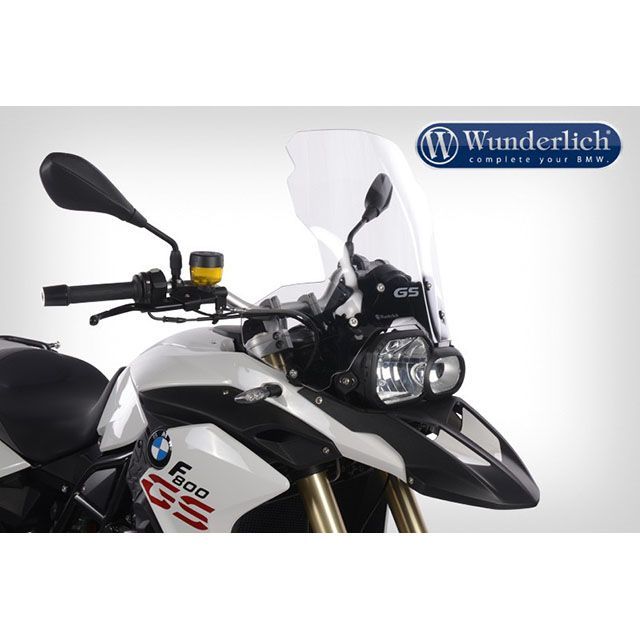 ワンダーリッヒ F650GS F800GS ツーリングスクリーン カラー クリア Wunderlich_5