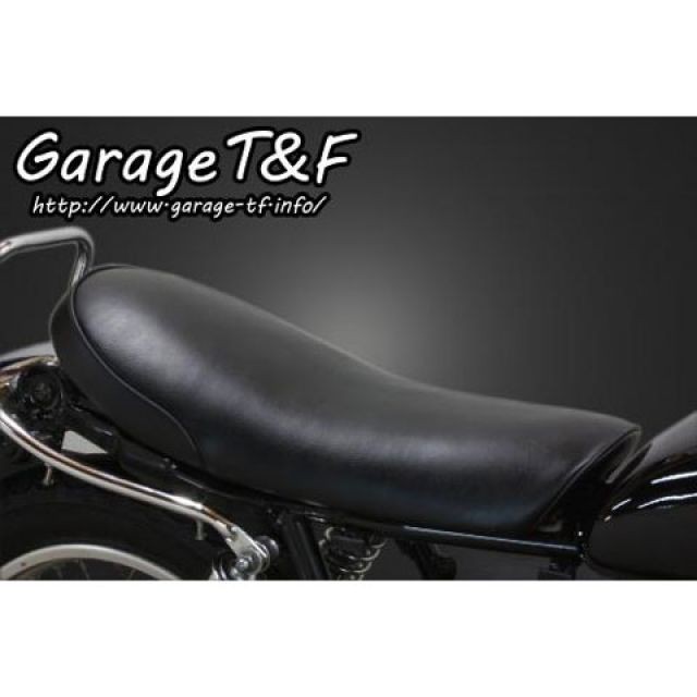ガレージT&F SR400（キャブモデル） スムースシート Face-2（ブラック） T&F バイクの通販は