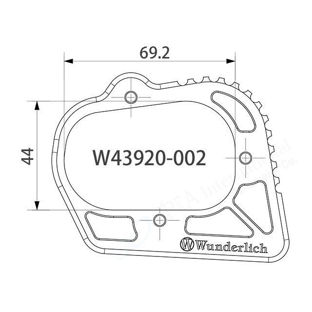 ワンダーリッヒ サイドスタンドエンド R1200GS Adventure（14