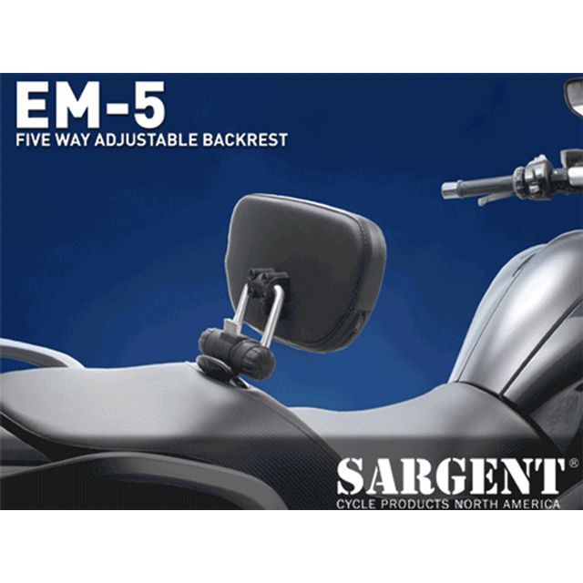 サージェント K1600GT/GTL バックレスト 仕様 Front Position Sargent_2