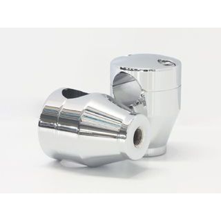 ガレージT&F シャドウスラッシャー400/750 ハンドルポスト2インチ（メッキ） カラー メッキ T&F