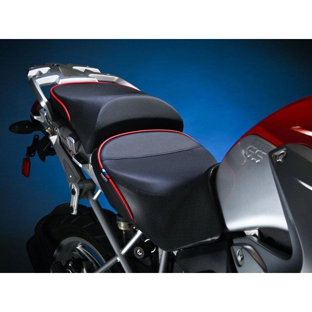 サージェント R1200GS/Adventure ワールドスポーツパフォーマンスプラスシート EUローフロント＆リアシート カラー パイピング：ブラ…の通販は