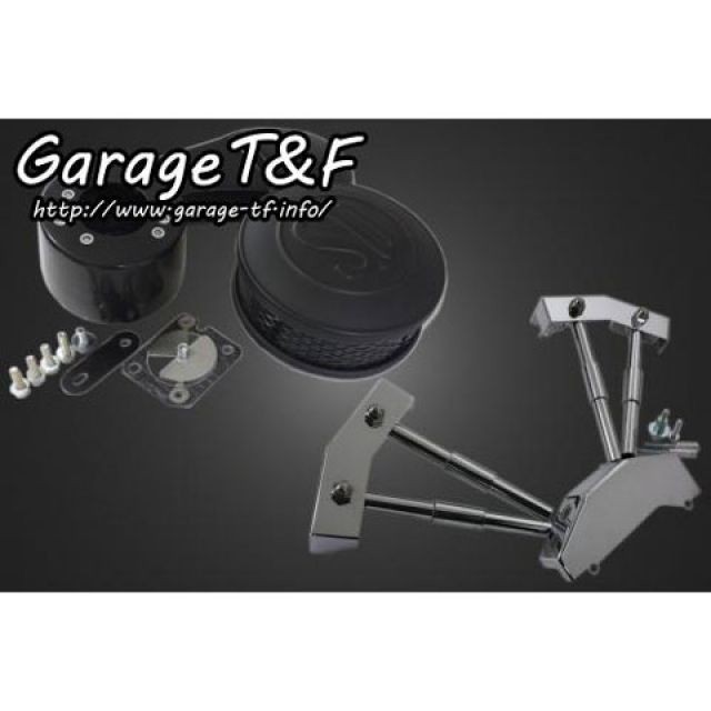 ガレージT&F SU＆プッシュロッドカバーセット カラー マッドブラック T&F バイクの通販は 50,501円