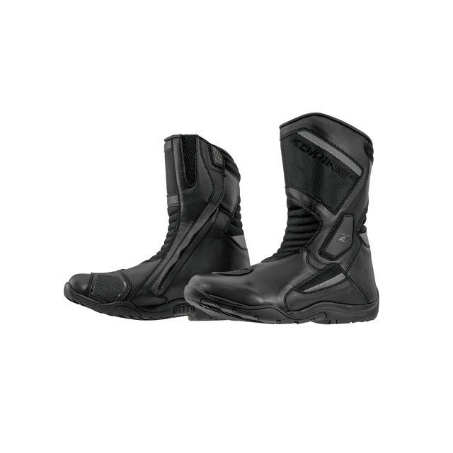 コミネ 2020-2021秋冬モデル BK-092 ウォータープルーフプロテクトツーリングブーツ（ブラック） サイズ 28.5cm KOMINE