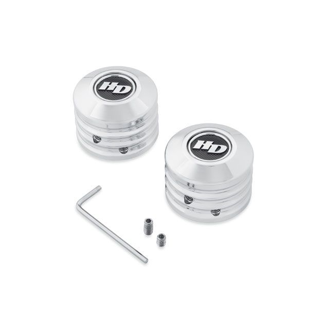 ハーレーダビッドソン Sportster Defiance Front Axle Nut Covers HARLEY-DAVIDSON