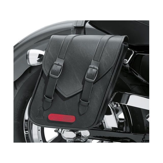 ハーレーダビッドソン Sportster Black Standard Line Large Throw-Over Saddlebags HARLE…