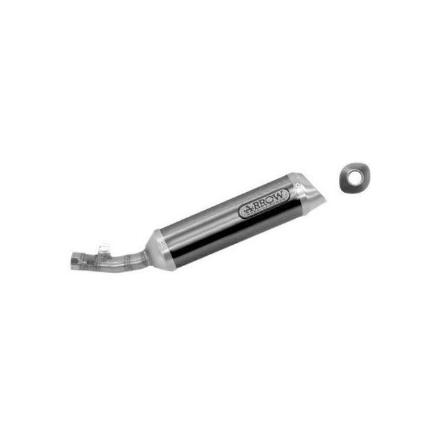 アロー YAMAHA YZF-R 125 08/14 ALUMINIUM BLACK HOMOLOGATED THUNDER SILENCER ｜ …