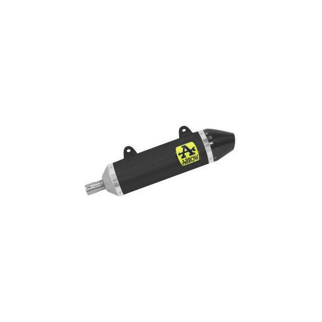 アロー UM DSR 125 EX 18 HOMOLOGATED ALUMINIUM DARK THUNDER SILENCER WITH CARB…