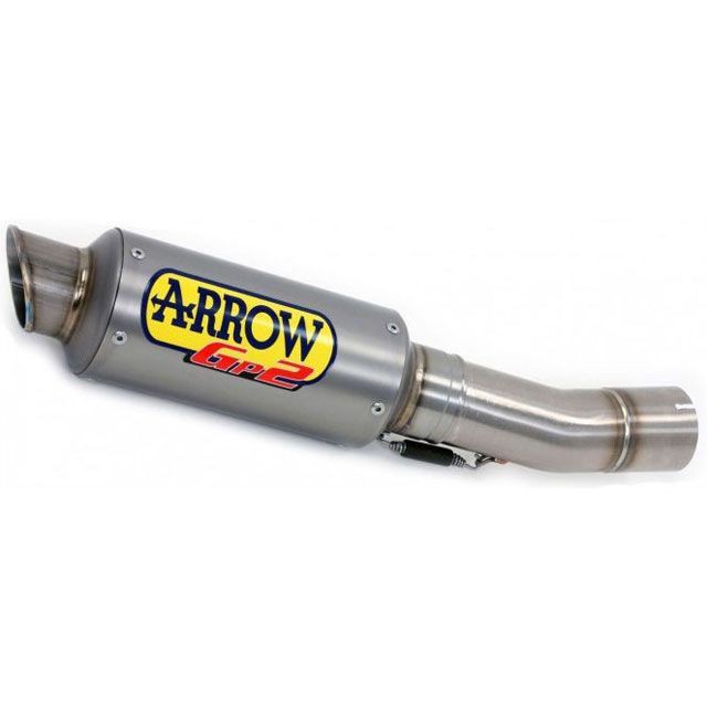 アロー BMW S 1000 R 17 HOMOLOGATED TITANIUM GP 2 SILENCER WITH WELDED LINK PI…