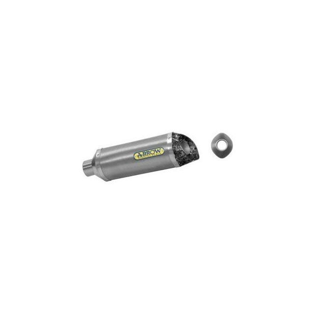 アロー YAMAHA R6 06/11 HOMOLOGATED ALUMINIUM THUNDER SILENCER WITH CARBON END…