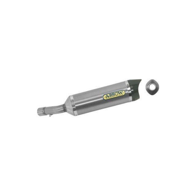 アロー HONDA HORNET 600 07/11 HOMOLOGATED ALUMINIUM THUNDER SILENCER WITH CAR…