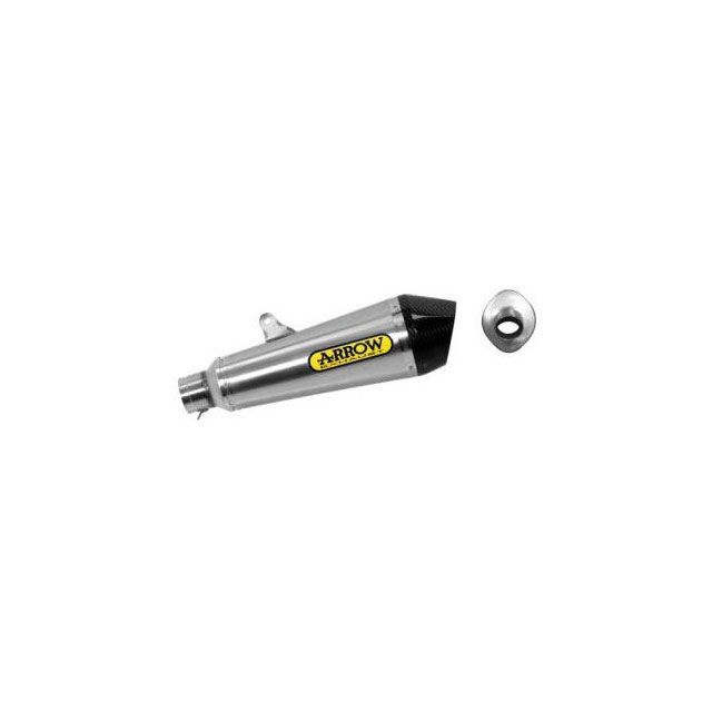 アロー HONDA CB500X 15/16 HOMOL.X-KONE NICHROM SILENCER CARBON END CAP FOR 71…