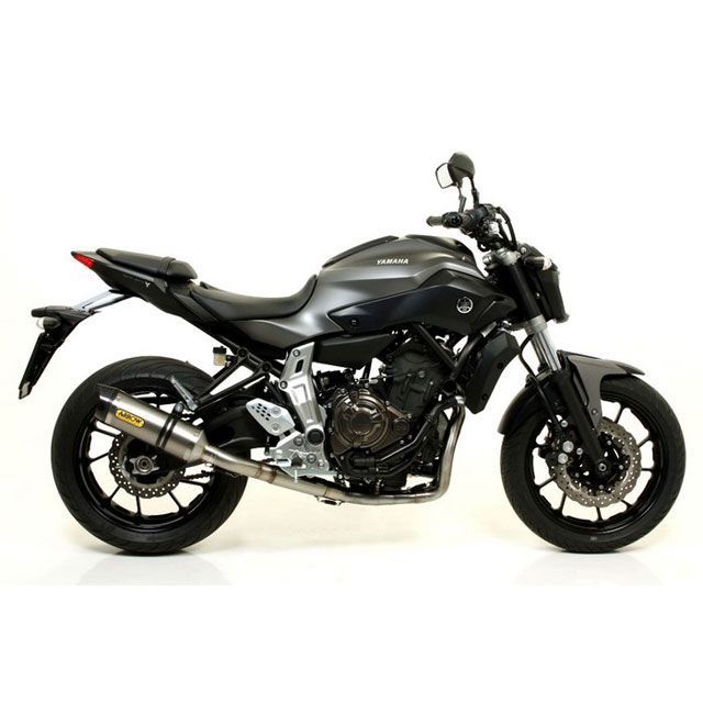 アロー YAMAHA MT-07 14-16/TRACER 700 16 HOMOL. CARBON THUNDER SILENCER WITH C…