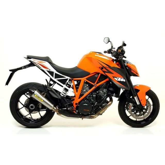 アロー KTM 1290 SUPER DUKE R 14 HOMOLOGATED NICHROM X-KONE SILENCER WITH CARB…の通販は