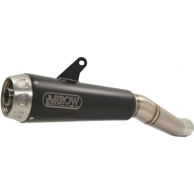 アロー YAMAHA YZF R3 17 HOMOLOGATED NICHROM DARK PRO-RACE SILENCER WITH WELDE…