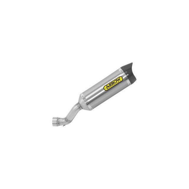 アロー SUZUKI GSX-S 125 17 HOMOLOGATED TITANIUM THUNDER SILENCER WITH WELDED …
