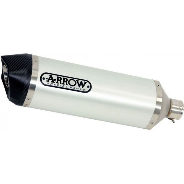アロー SUZUKI V-STROM 650 17 HOMOLOGATED ALUMINIUM RACE-TECH SILENCER WITH CA…