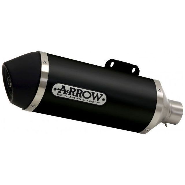アロー YAMAHA X-MAX 250 09/16 HOMOLOGATED ALUMINIUM DARK URBAN SILENCER WITH …