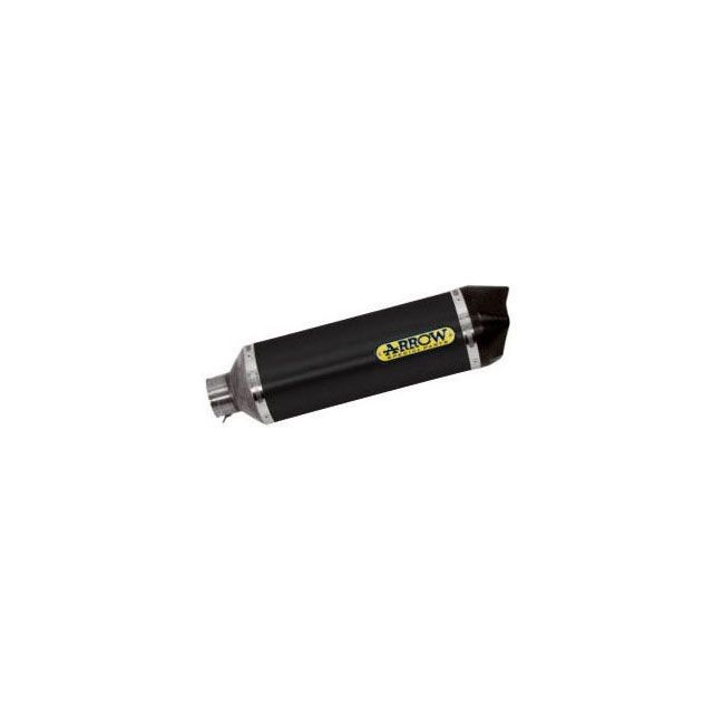 アロー HONDA CB 500X HOMOLOGATED RACE-TECH ALUMINIUM DARK SILENCER WITH CARBO…