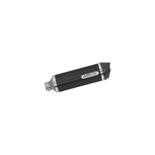 アロー KYMCO AK 550 17 HOMOLOGATED ALUMINIUM DARK RACE-TECH SILENCER WITH CAR…