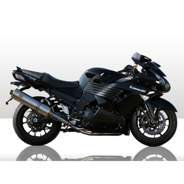 アールズギア ZZR1400 シングル ワイバン サイレンサー チタンドラッグ