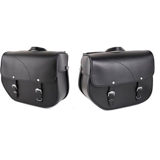 カスタムアクセス Sant Louis Pair Of Saddlebags Black ｜ APS001N CustomAcces