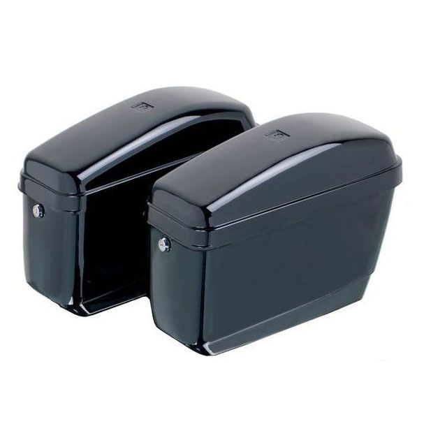 カスタムアクセス Rigid Right Saddlebags Easy Model Black ｜ AR0006N CustomAcces