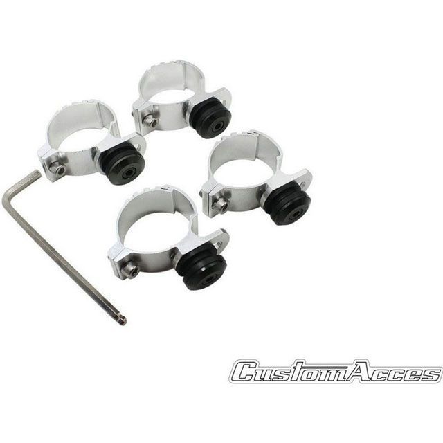 カスタムアクセス Semifarings Snake Eye Model  Black ｜ CUP003N CustomAcces バイクの通販は