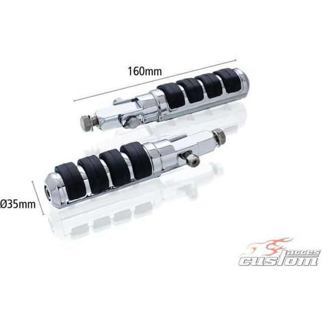カスタムアクセス Universal Footrest Inox ｜ ED0002J CustomAcces