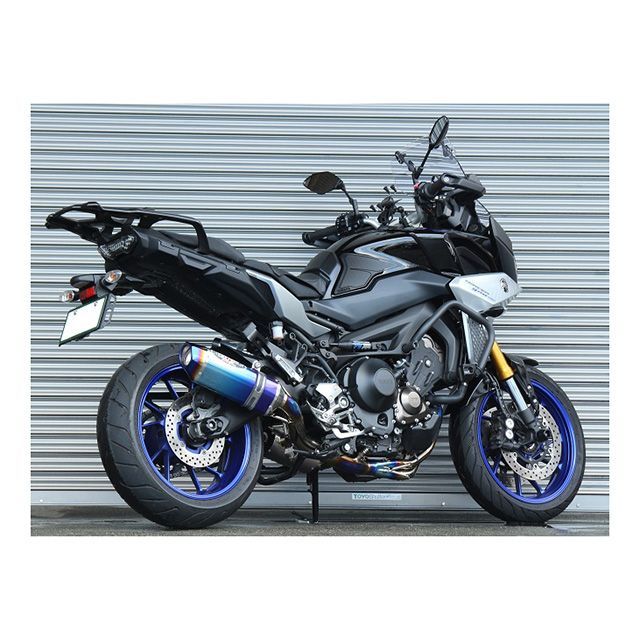 ビートジャパン TRACER900/GT NASSERT-R Evolution Type II フルエキゾーストマフラー（メタルブラック） BEET