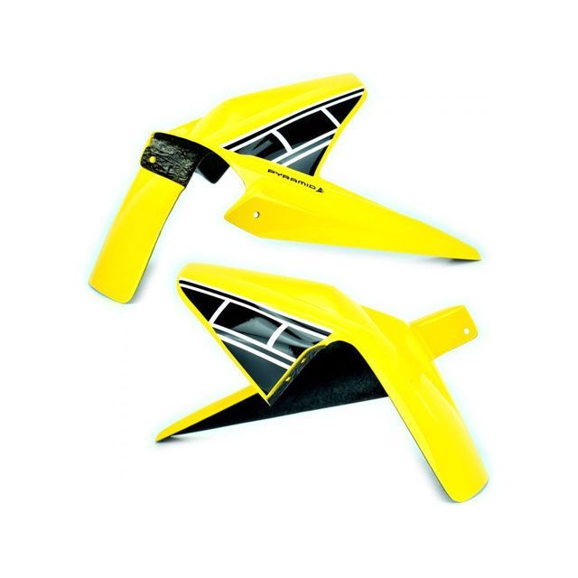 ピラミッドプラスチック MT-07 Yamaha XSR 700 Hugger Yellow/Black/White （60th Anniversa…