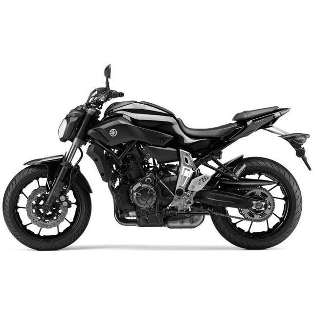 ピラミッドプラスチック MT-07 Yamaha XSR 700 Hugger Yellow/Black/White （60th Anniversa…_1