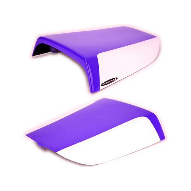 ピラミッドプラスチック ZX7-R Kawasaki ZX7-R Seat Cowl Gloss Purple/Metallic White 198…